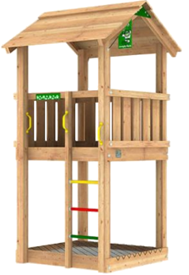 legetårn med rutchebane - Jungle Casa