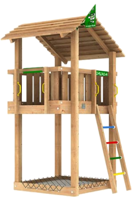 Komplet Legetårn - Jungle Shelter